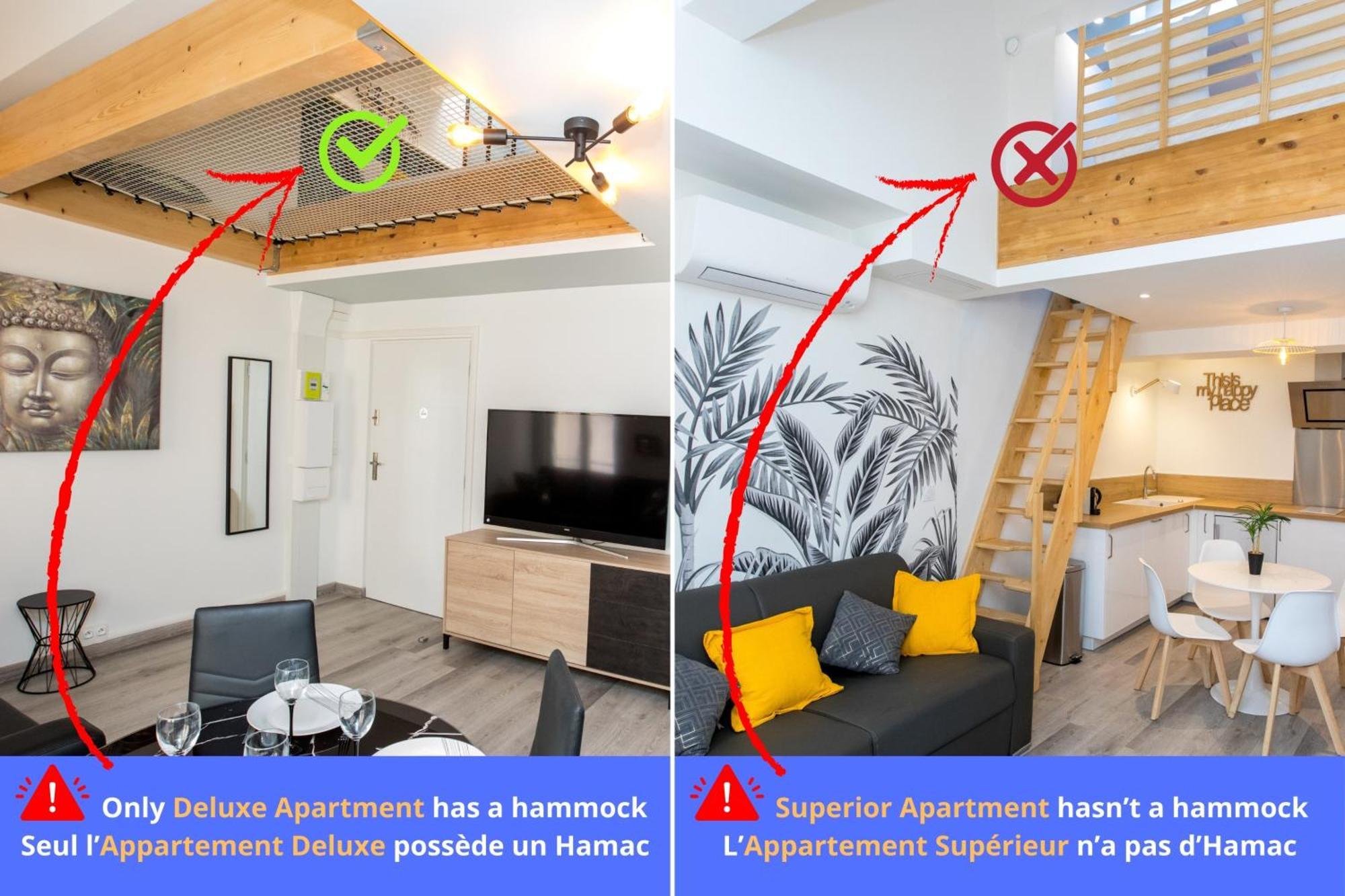 Apartamento Duplex : 300m, Clim, Netflix Cannes